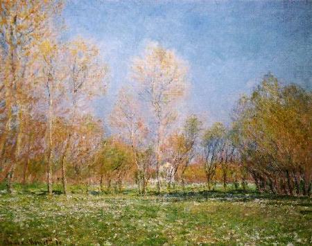 Claude Monet Springtime at Giverny Sweden oil painting art